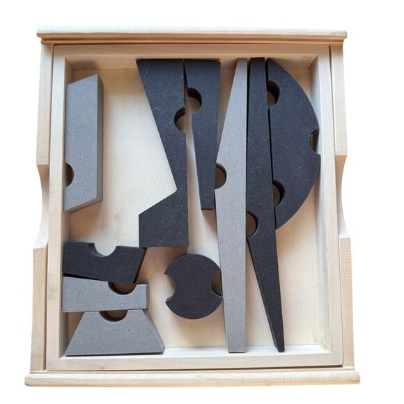 MoMA El Balancin by Pico Pao Educational Wooden Balancing Stacking Game in Box - Picture 9 of 9